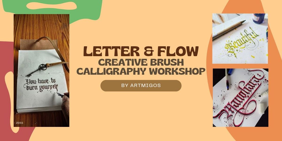 Letter & Flow(Creative Brush Calligraphy Workshop), 23 August | Event in Hyderabad | AllEvents