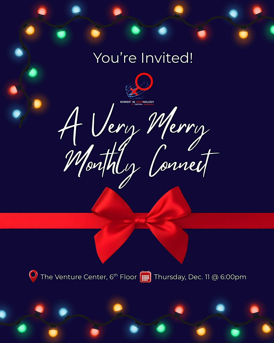 WIT-CA December Monthly Connect, 11 December | Event in Little Rock | AllEvents