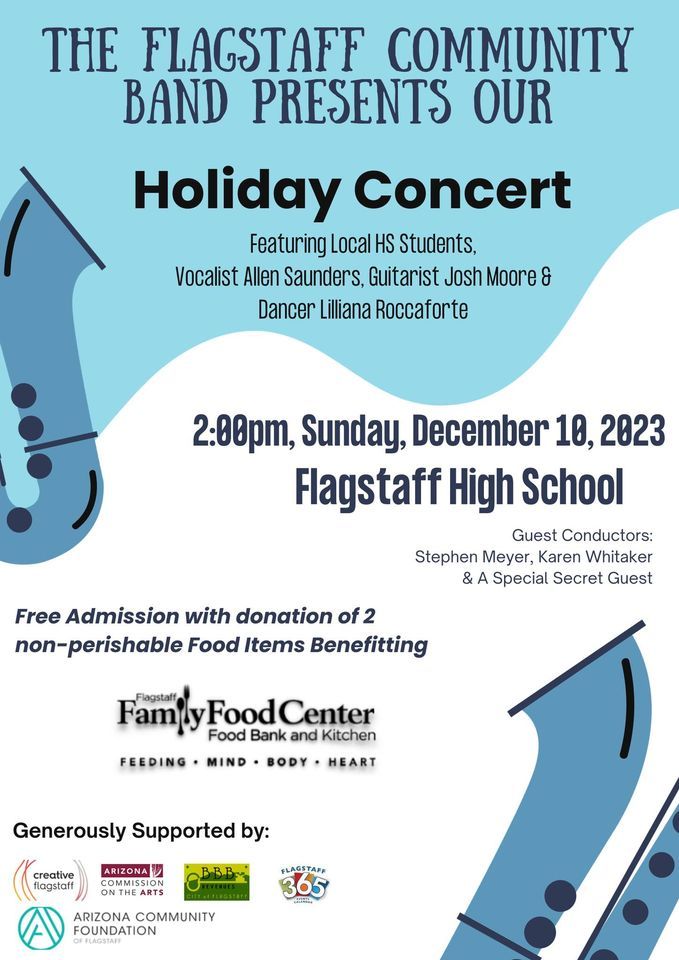 2023 FCB Holiday Concert, Flagstaff High School, 10 December 2023 AllEvents