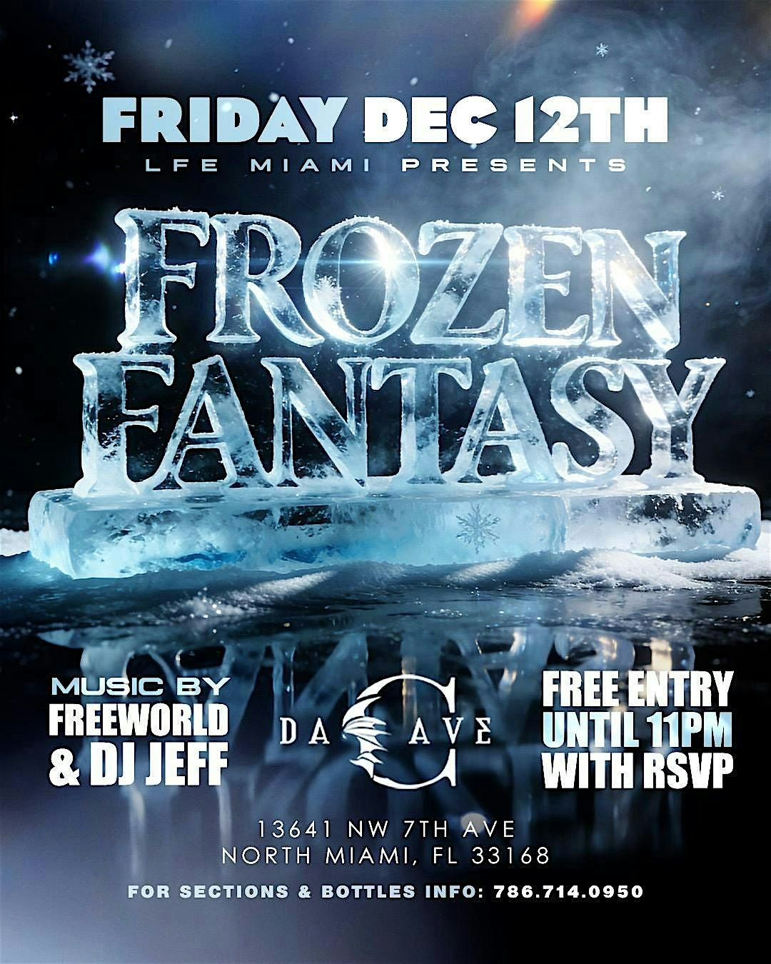 Frozen Fantasy, 12 December | Event in North Miami | AllEvents