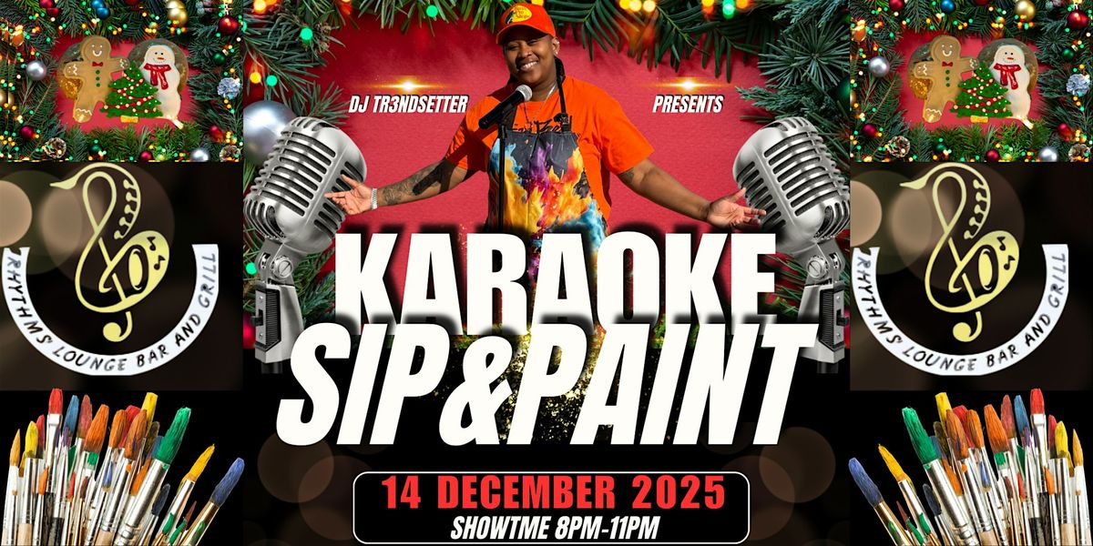 “A December to Remember” A Seductive Karaoke Sip & Paint, 14 December | Event in Columbia | AllEvents