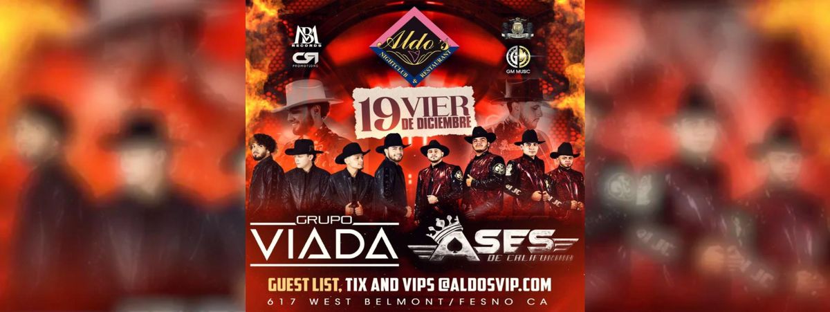 GRUPO VIADA & LOS ASES DE CALIFORNIA, 19 December | Event in Fresno | AllEvents