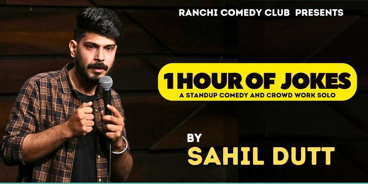 ONE HOUR OF JOKES (RECORDING FOR YOUTUBE), 14 September | Event in Ranchi | AllEvents