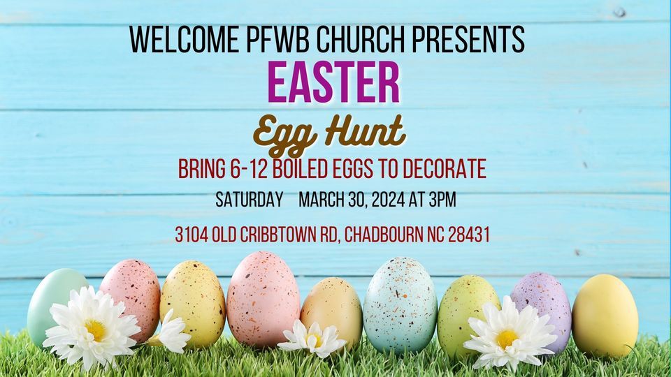 Easter Egg Hunt, 3104 Old Cribbtown Rd, Chadbourn, NC, United States