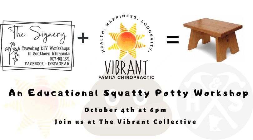 Squatty Potty, Vibrant Family Chiropractic Waseca, October 4 2023 |  AllEvents.in