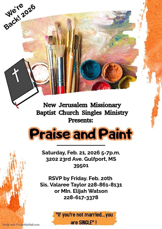 2026 Praise and Paint