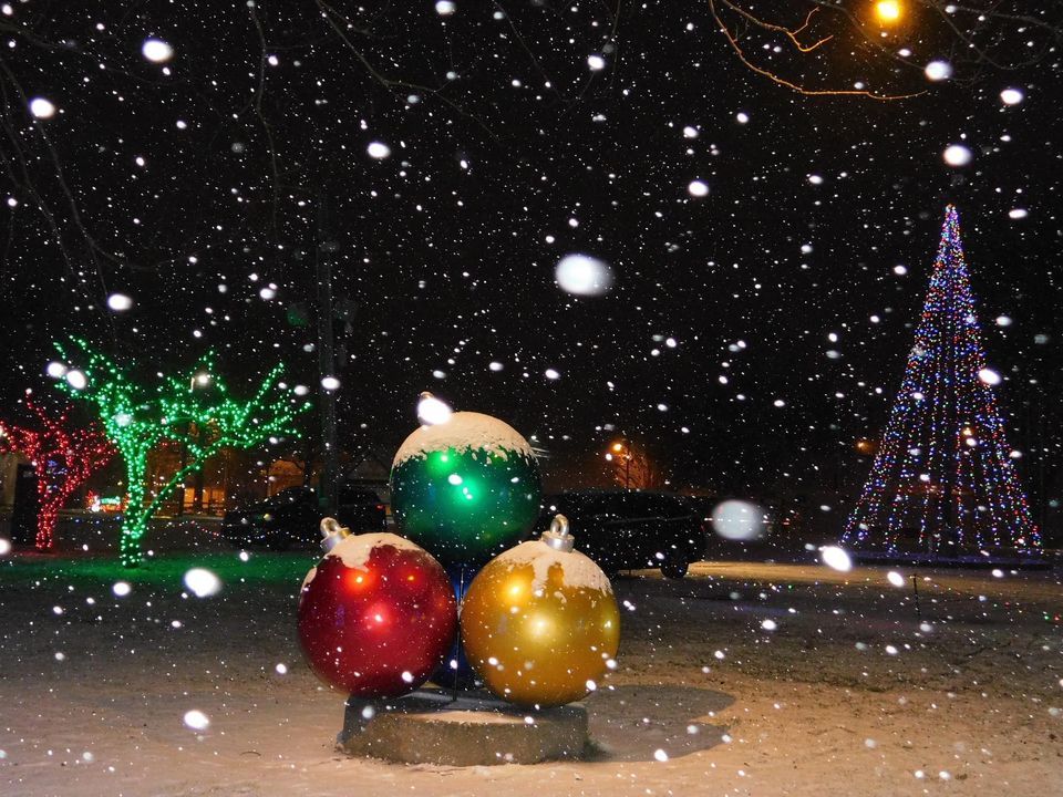 Christmas Lights Drive Through , Canfield Fairgrounds, 8 December 2023 Canfield Christmas Lights