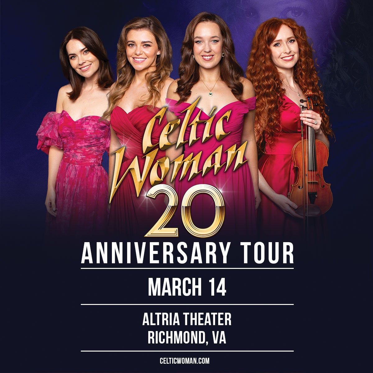 Celtic Woman at Lillian S. Wells Hall at The Parker, 24 March | Event in Fort Lauderdale | AllEvents