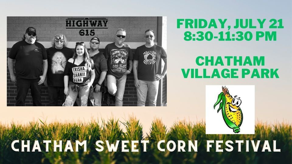 Highway 615 at Chatham Sweet Corn Festival, Chatham Community Park