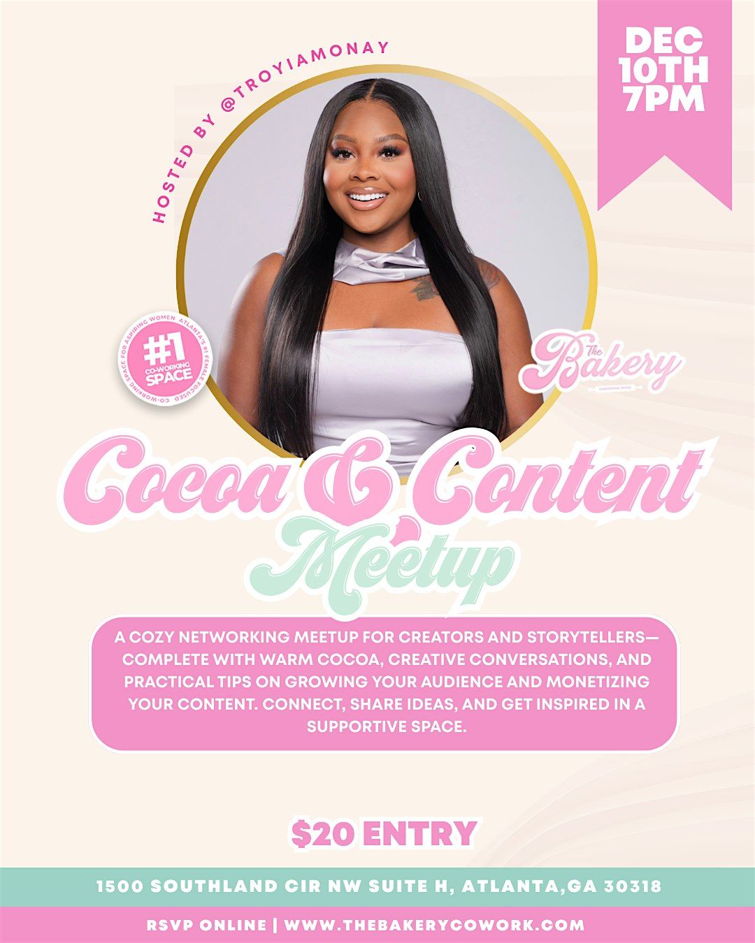 Cocoa & Content Meetup, 10 December | Event in Atlanta | AllEvents