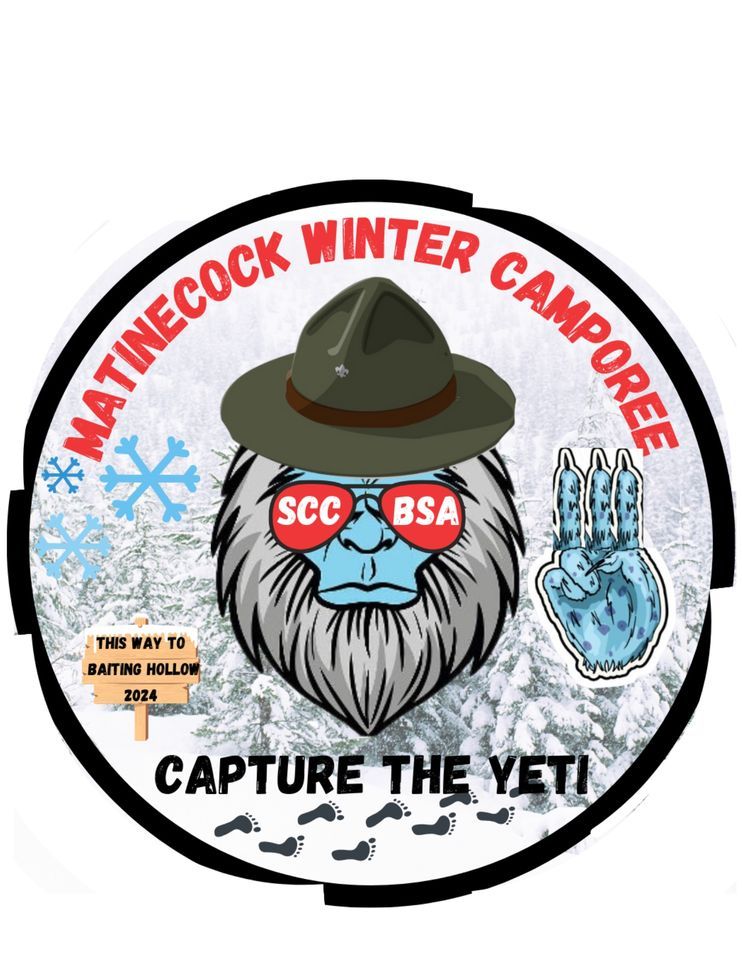 2024 Winter Camporee Capture the Yeti, Baiting Hollow Scout Camp