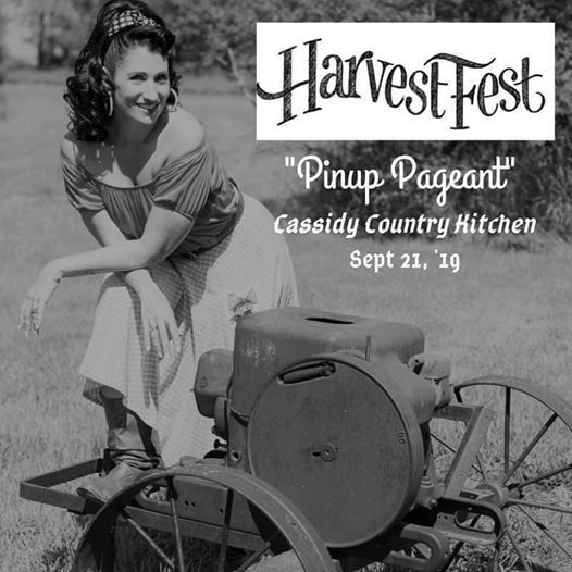 Harvest Fest Pinup Pageant At Cassidy Country Kitchen