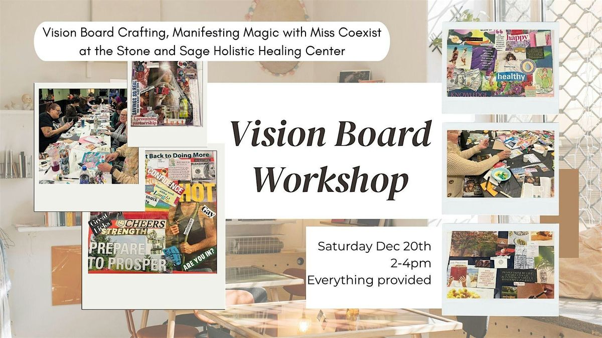 ✨Manifestations & Vision Board Creations Workshop with Miss Coexist!, 20 December | Event in Milford