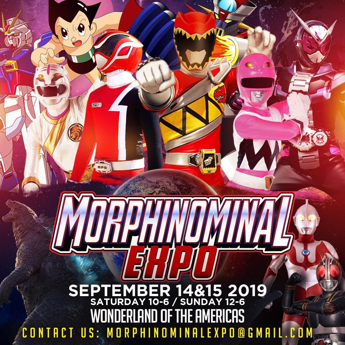 Morphinominal Expo, Wonderland of The Americas, San Antonio, September