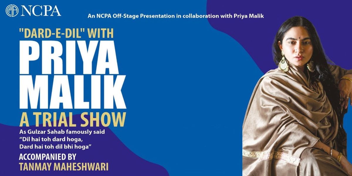 Dard E Dil with Priya Malik - a trial show, 31 August | Event in Mumbai | AllEvents