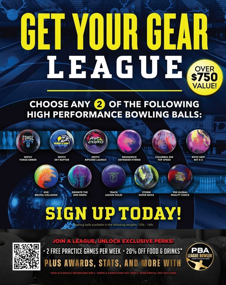 Get Your Gear League Bowlero Chesapeake, Bowlero (Chesapeake, VA