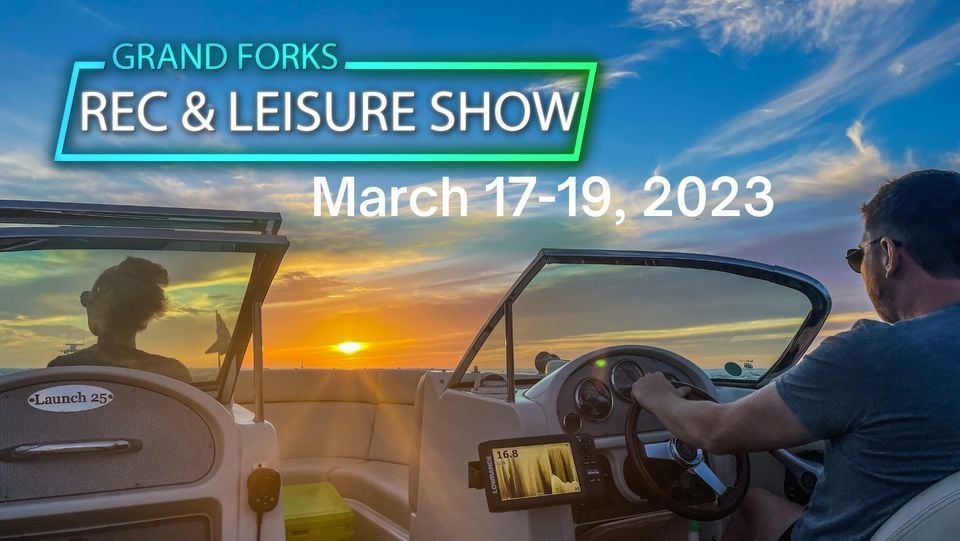 Grand Forks Rec & Leisure Show 2023, Alerus Center, Grand Forks, March