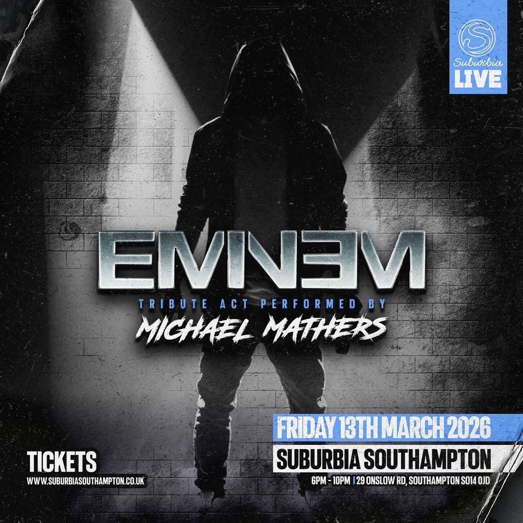Michael Mathers - Eminem Tribute, 13 March | Event in Southampton | AllEvents