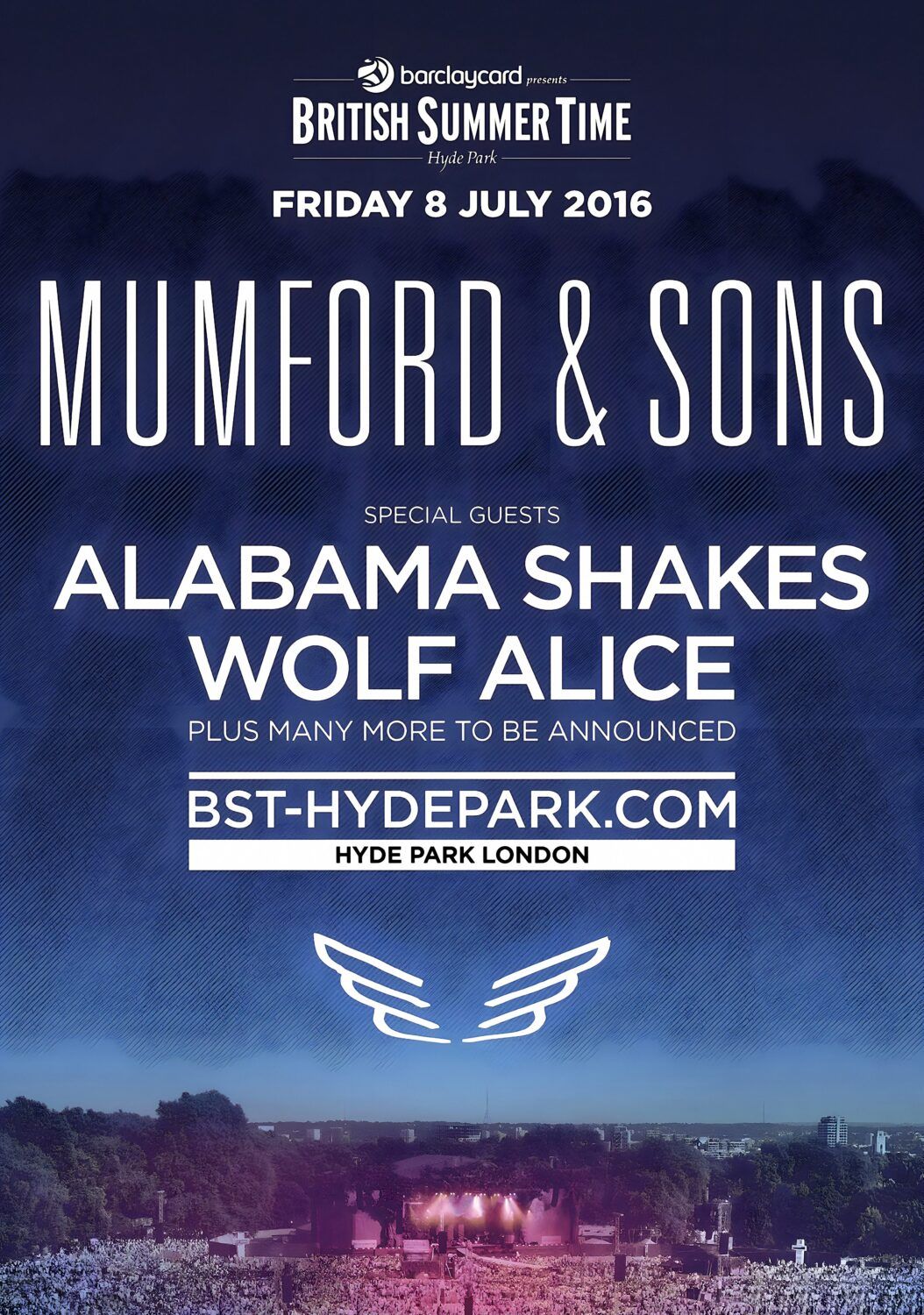 British Summer Time - Mumford and Sons at Hyde Park, 4 July | Event in London | AllEvents
