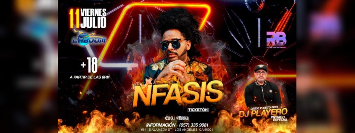 NFASIS & DJ PLAYERO , 11 July | Event in Huntington Park | AllEvents