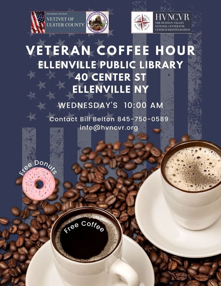 Ellenville Veteran Coffee Hour (Free Coffee and Donuts), Ellenville