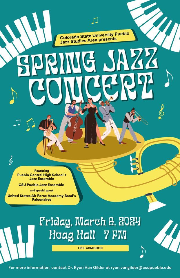 CSU Pueblo Spring Jazz Concert feat. USAFA Falconaires!!, CSU Pueblo