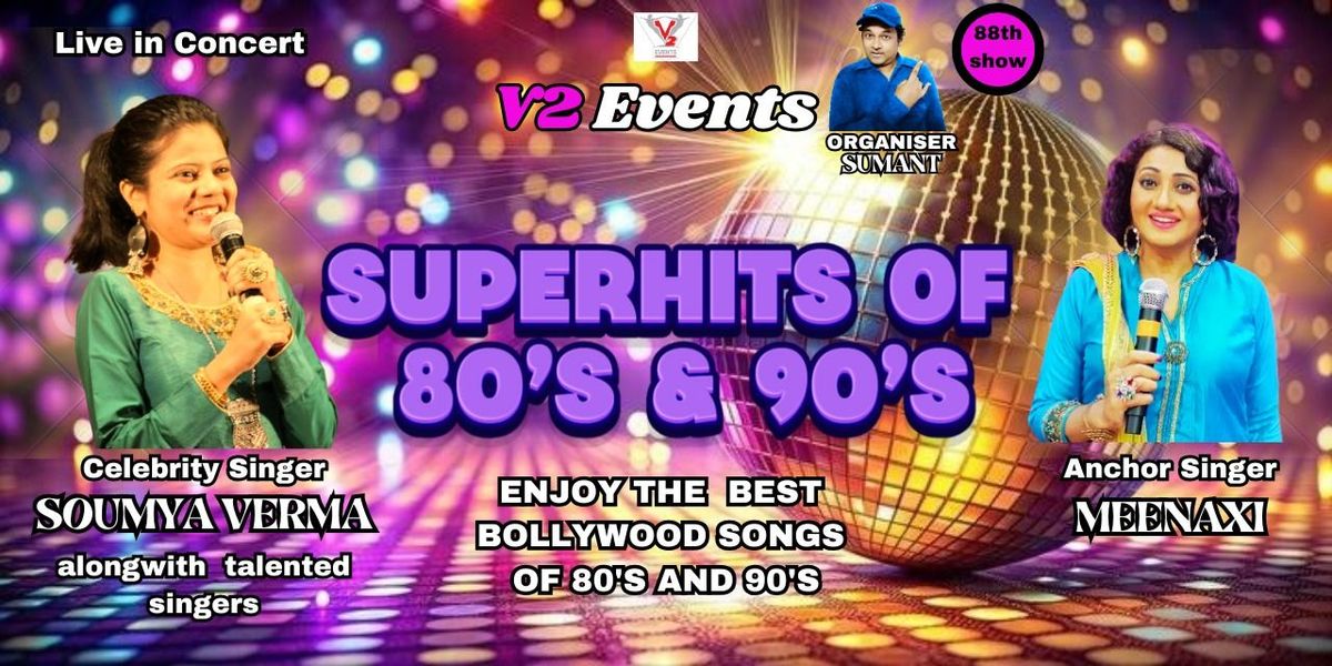 Superhits of 80s and 90s, 14 June | Event in Mumbai | AllEvents