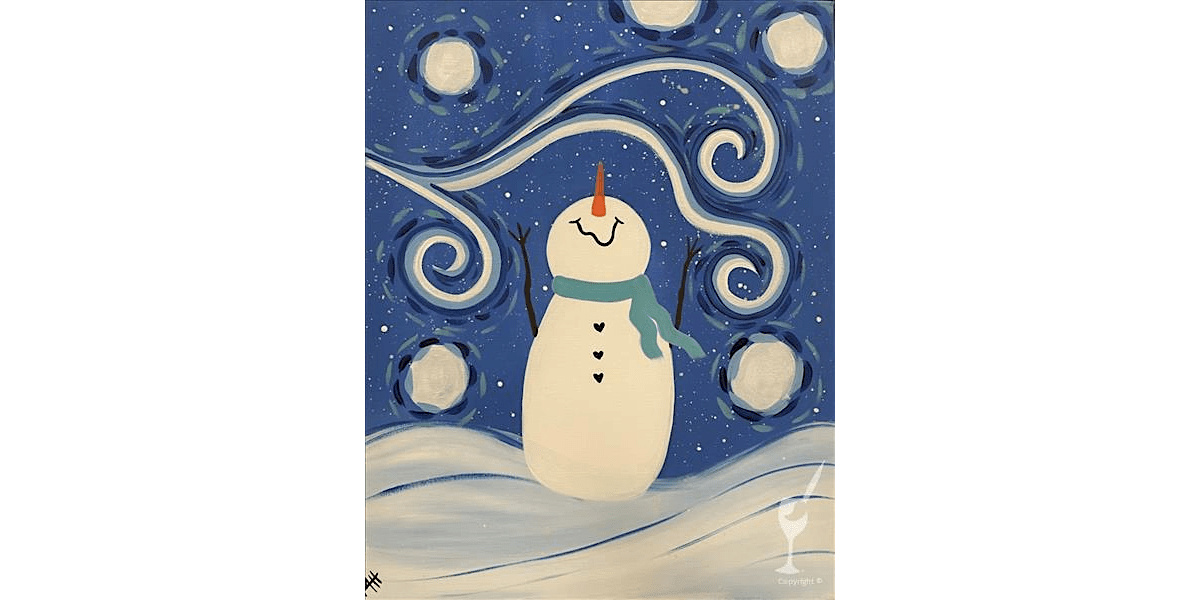 Festive Frosty - Paint and Sip in New Braunfels | Classpop!™, 28 November | Event in New Braunfels | AllEvents