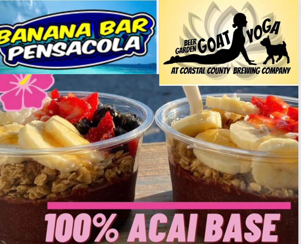 Banana Bar Pensacola Food Truck at Coastal Brewing Company for Baby