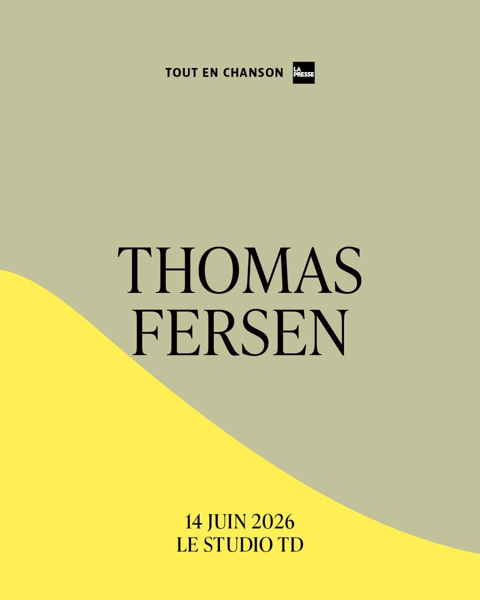 Thomas Fersen, 13 June | Event in Montreal | AllEvents