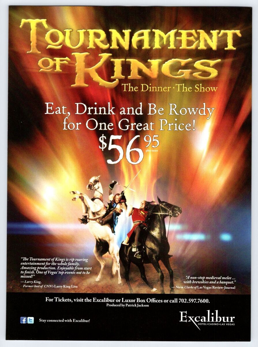 Tournament of Kings at Excalibur Hotel and Casino | Event in Las Vegas | AllEvents