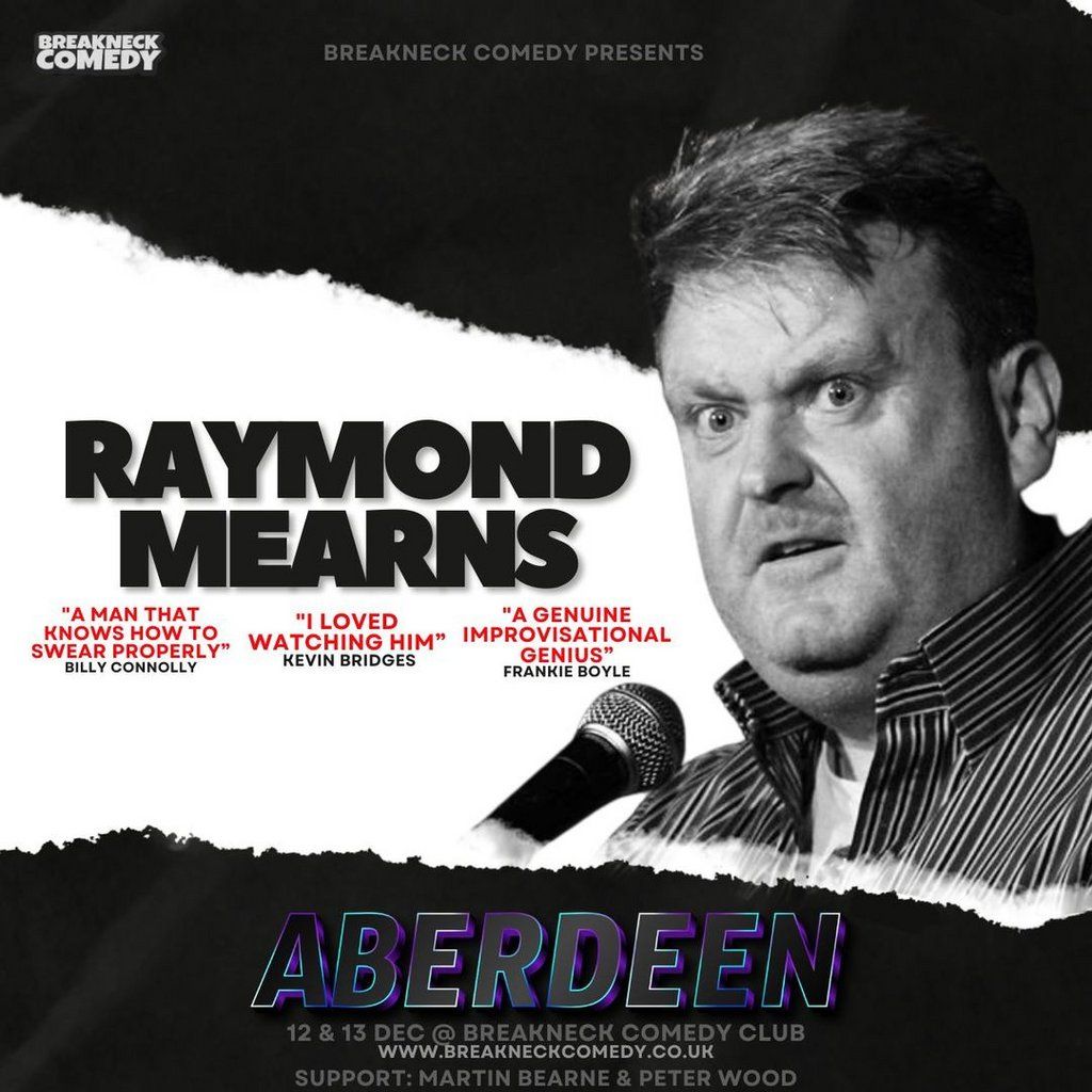 Raymond Mearns, 12 December | Event in Aberdeen | AllEvents