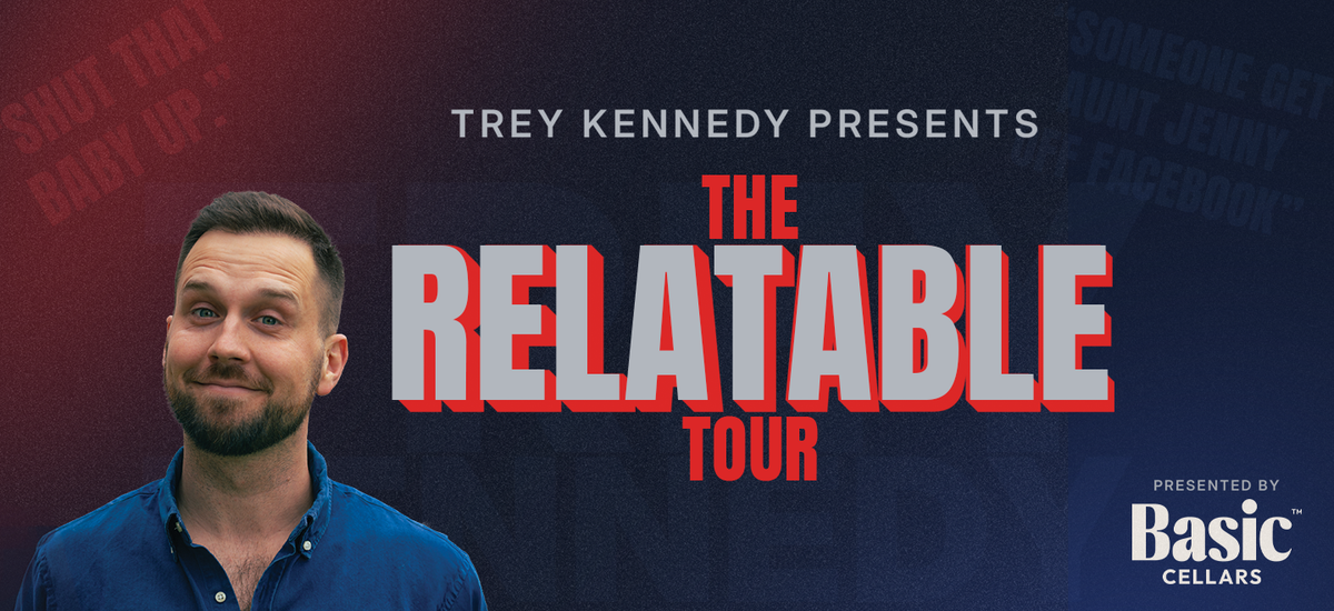 Trey Kennedy: The Relatable at Charleston Music Hall, 8 May | Event in Charleston | AllEvents