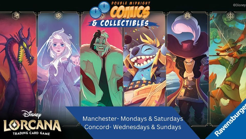 Casual Lorcana Sunday Double Midnight Concord, Double Midnight Comics