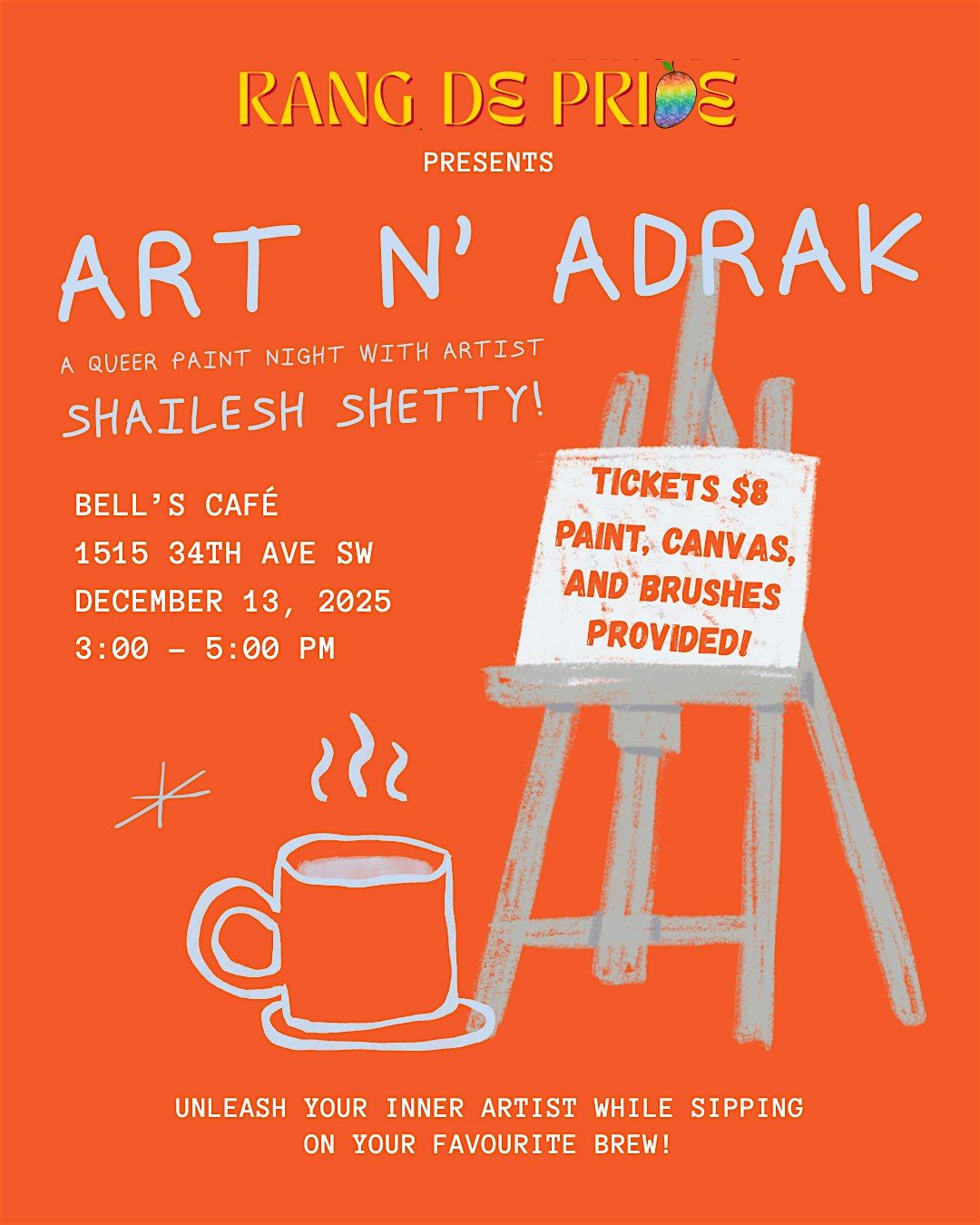 Art N' Adrak, 13 December | Event in Calgary | AllEvents