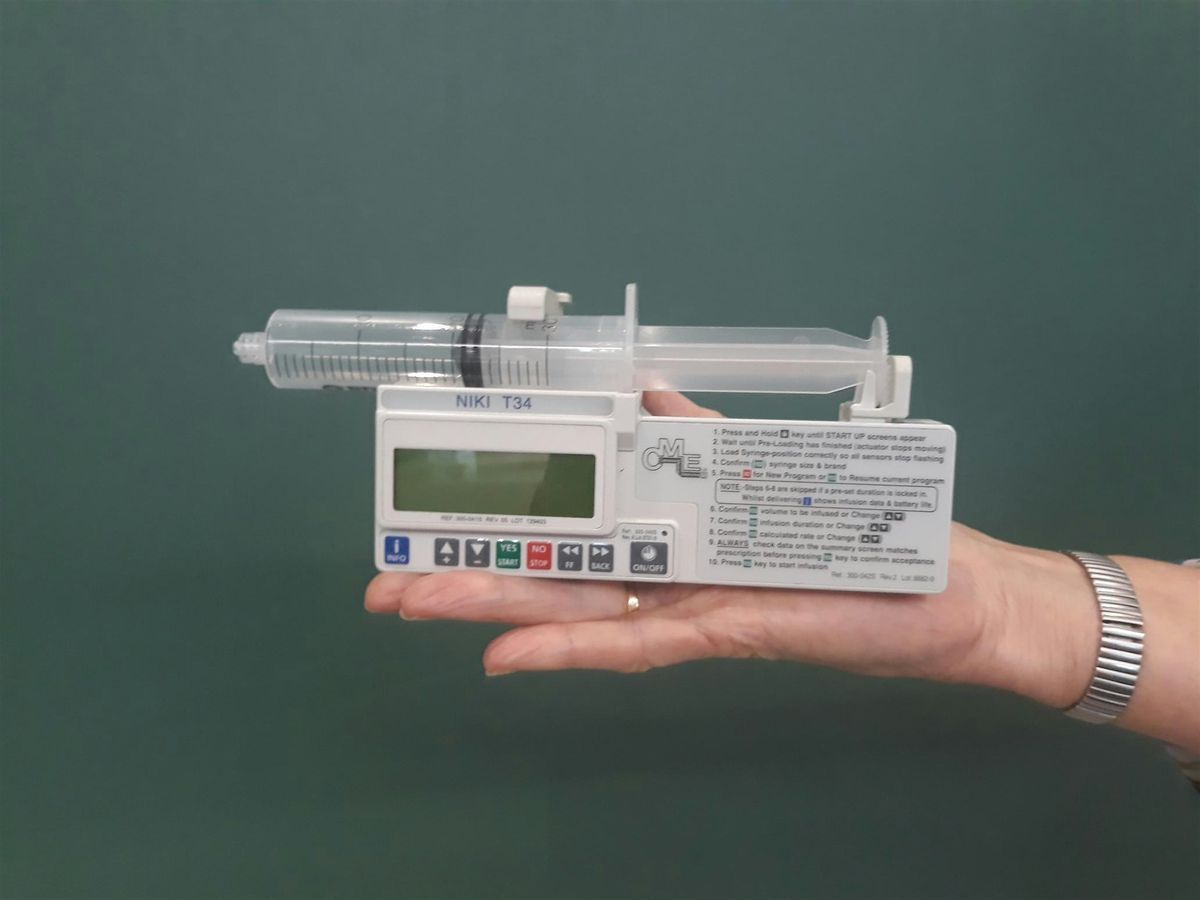 Syringe Driver Workshop for ARC RNs/ENs/ DNs: Thursday 12 February 2026