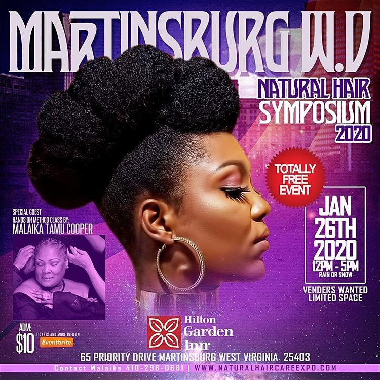 Martinsburg W V Natural Hair Care Symposium At Hilton Garden Inn