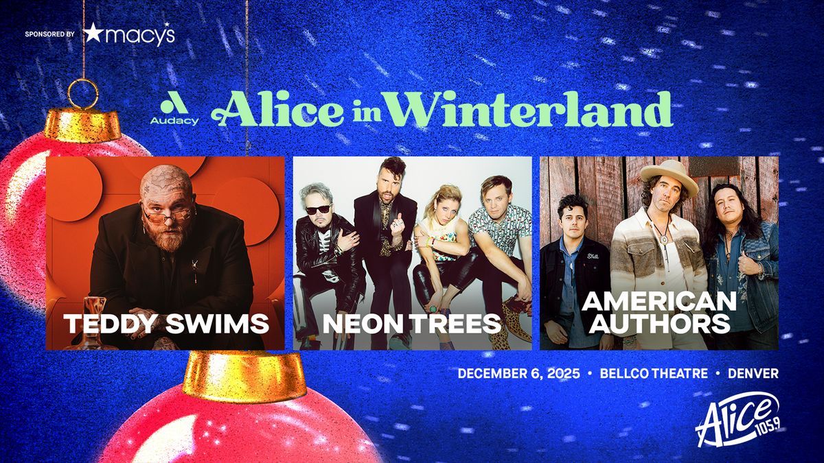 Teddy Swims with American Authors, 7 December | Event in Denver | AllEvents