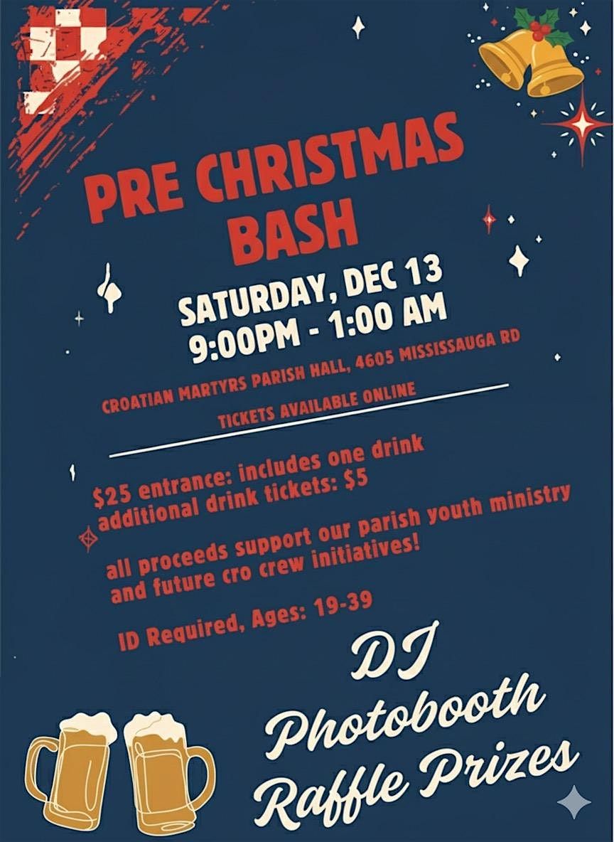 Pre Christmas Bash, 13 December | Event in Mississauga | AllEvents