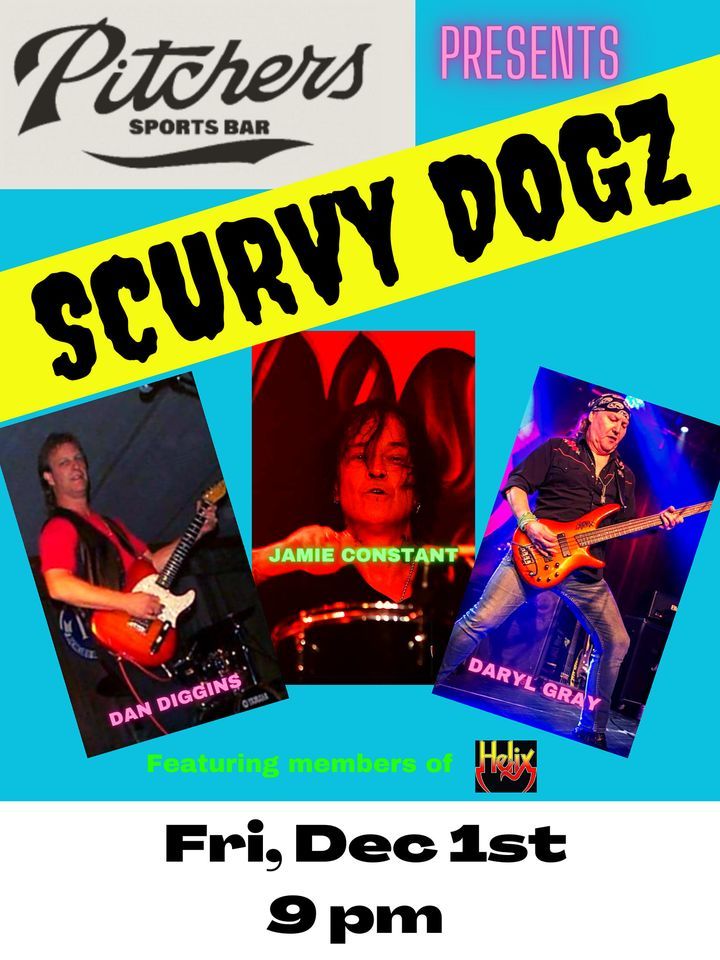 SCURVY DOGZ attack Pitchers, Pitchers Sports Bar And Grill, St