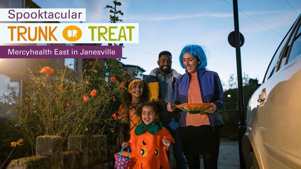 Spooktacular Trunk or Treat at Mercyhealth East, 3524 E Milwaukee St