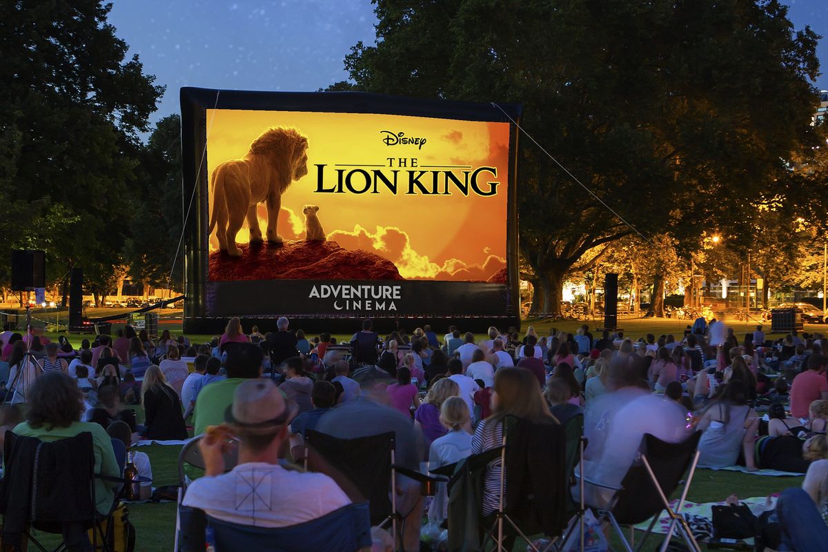 disney the lion king outdoor cinema