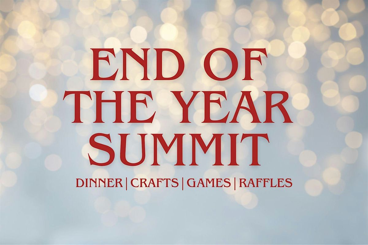 End of the Year Summit, 15 December | Event in Bedford | AllEvents