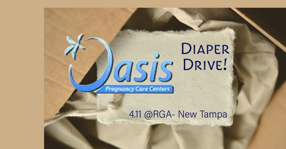 Oasis Diaper Drive, RGA New Tampa Chapter, Lake Magdalene, April 11
