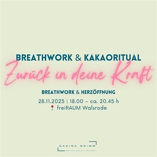 Breathwork & Kakaozeremonie | Event in Walsrode | AllEvents