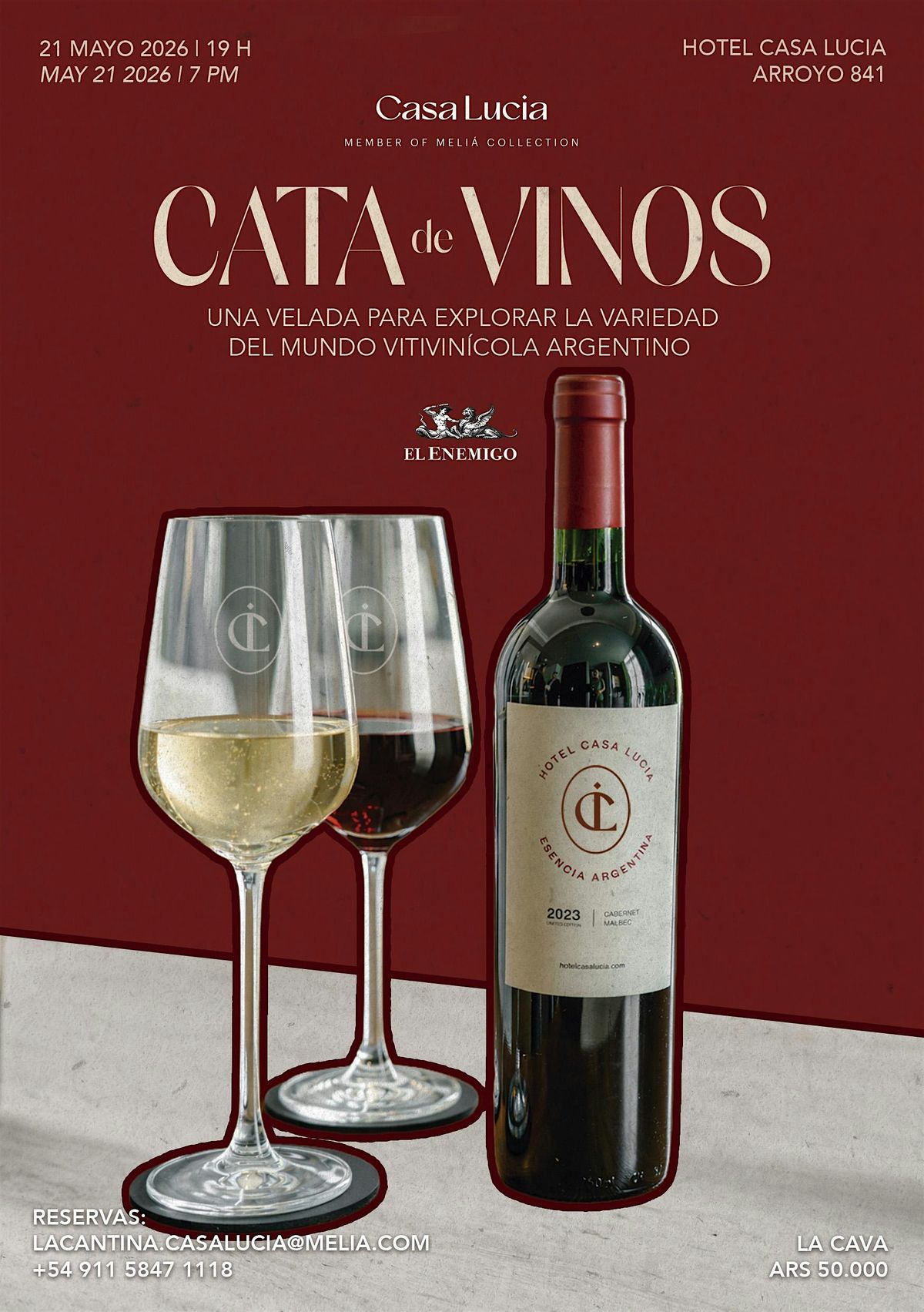 Cata de Vinos — Casa Lucia Member of Meliá Collection