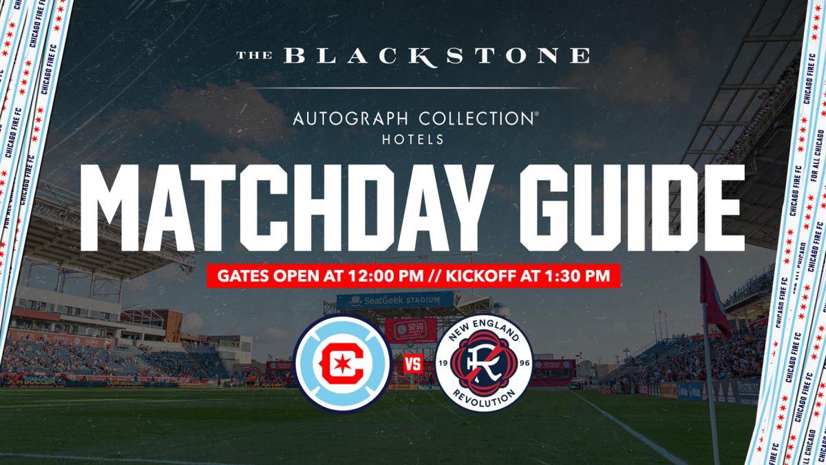 New England Revolution at Chicago Fire FC, 7 September | Event in Bridgeview | AllEvents