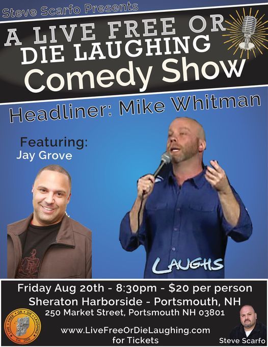 27 Stand Up Comedy Shows In Portsmouth Nh Comedy Events In Portsmouth Nh Portsmouth Nh Events May 2022