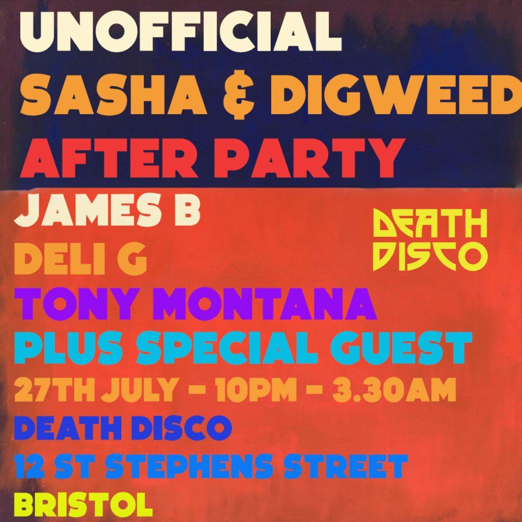 Unofficial Sasha & Digweed After Party | Event in Bristol | AllEvents