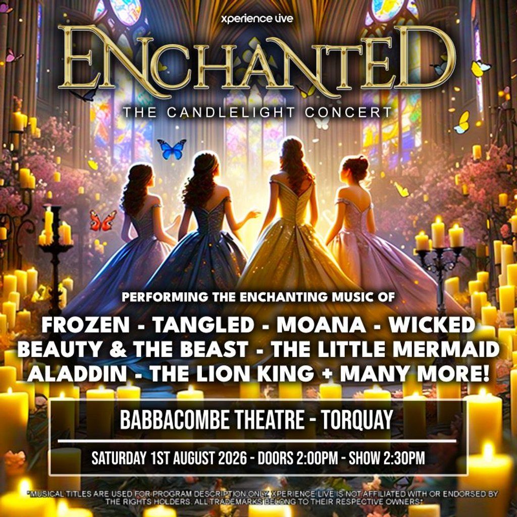 Enchanted - The Candlelight Concert, 1 August | Event in Torquay | AllEvents